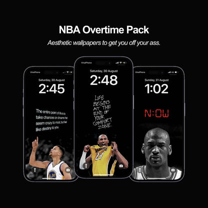 OVERTIME - NBA Graphic Wallpaper Pack
