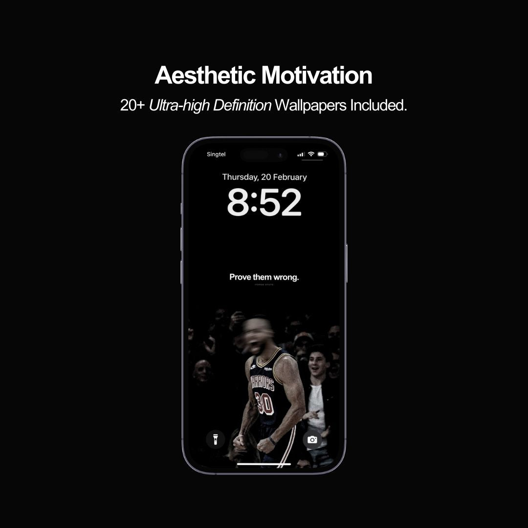 BLURRED - NBA Aesthetic Wallpaper Pack