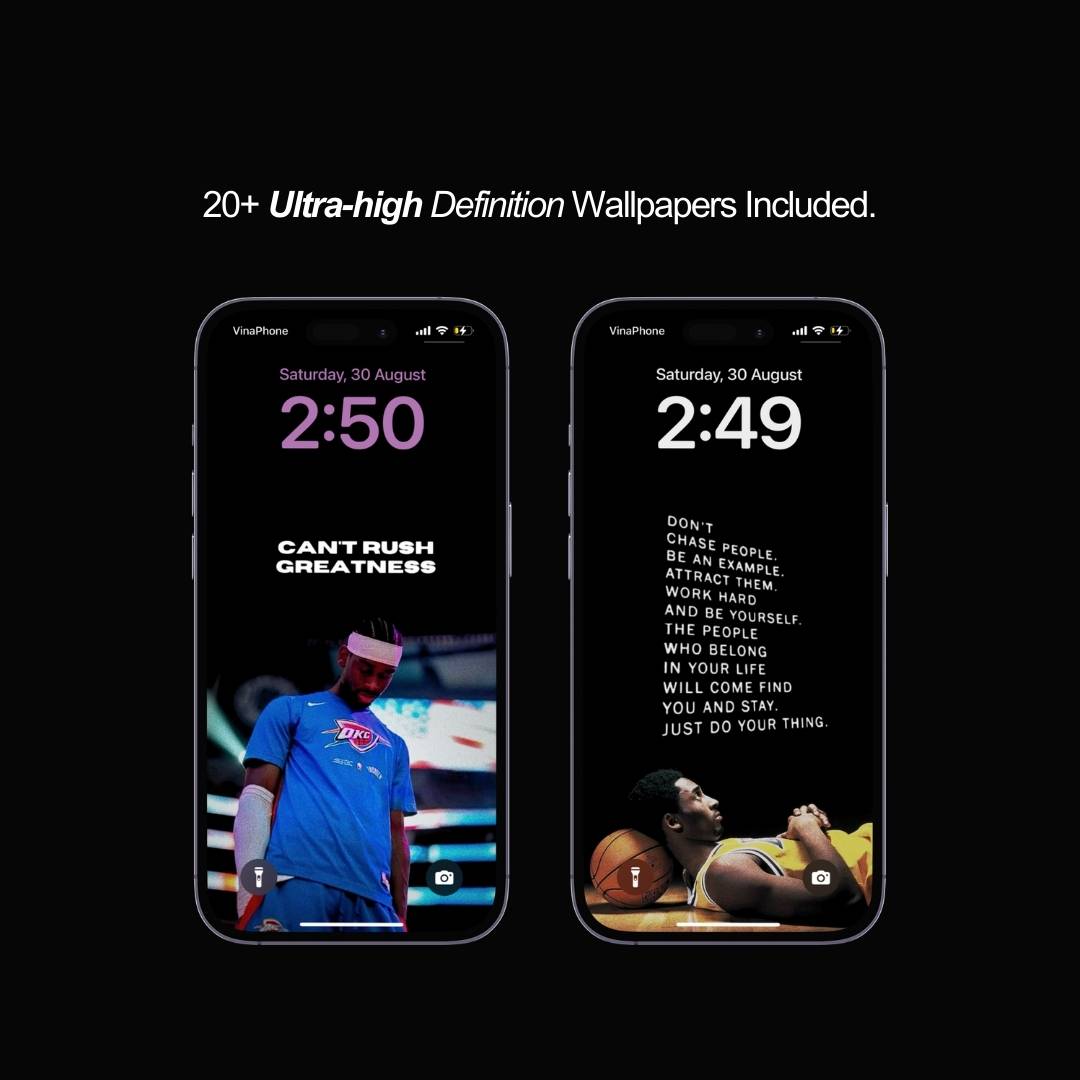 OVERTIME - NBA Graphic Wallpaper Pack