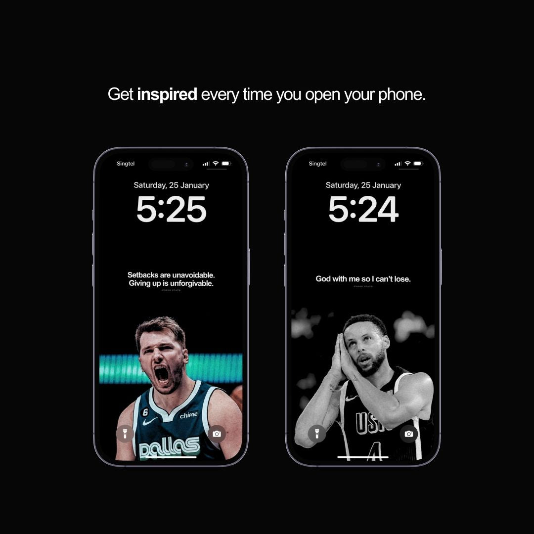 ICONS - NBA Aesthetic Wallpaper Pack