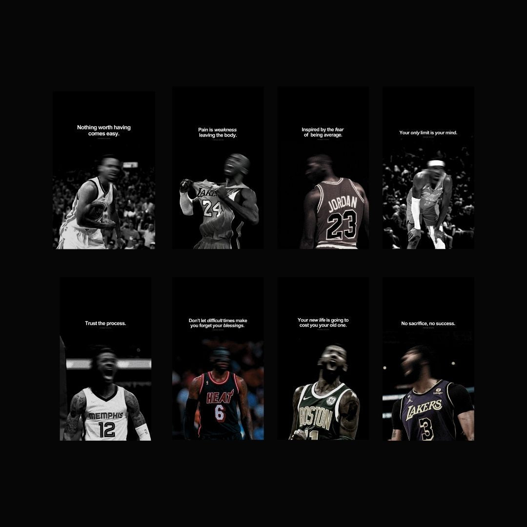 BLURRED - NBA Aesthetic Wallpaper Pack