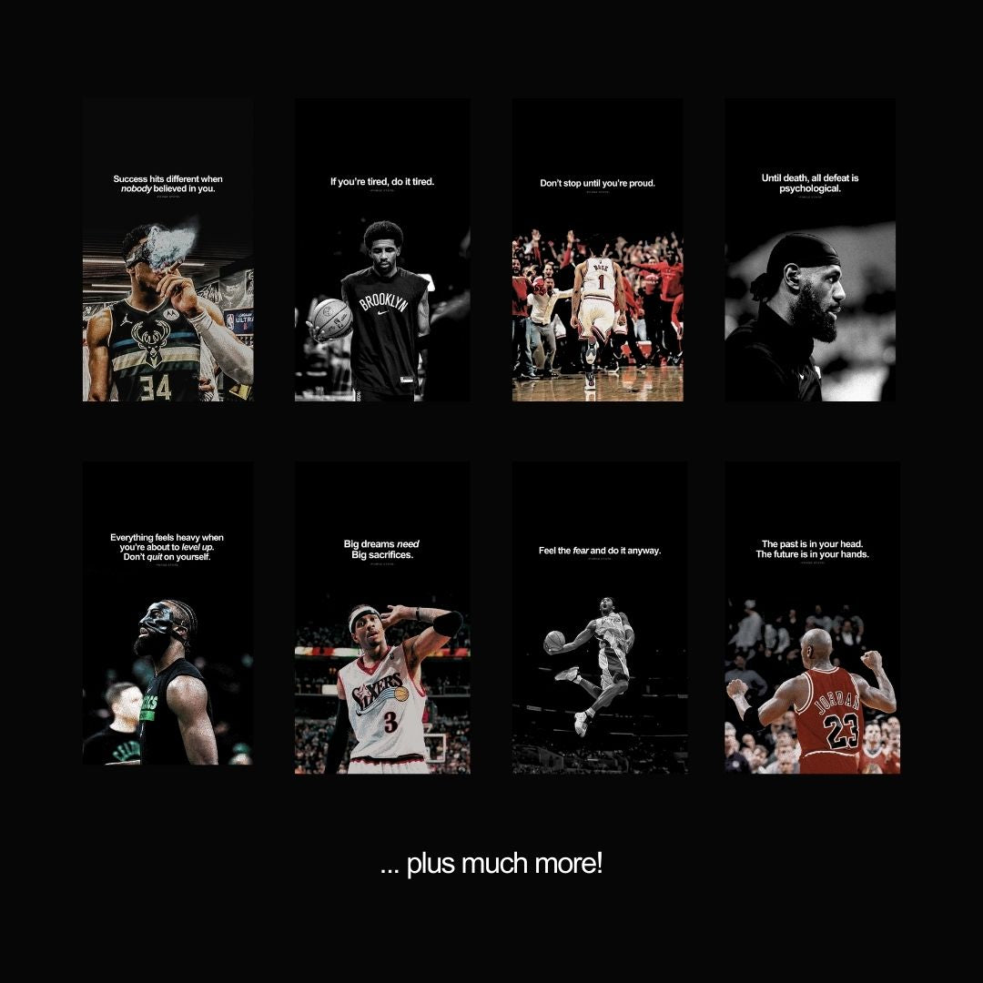 ICONS - NBA Aesthetic Wallpaper Pack
