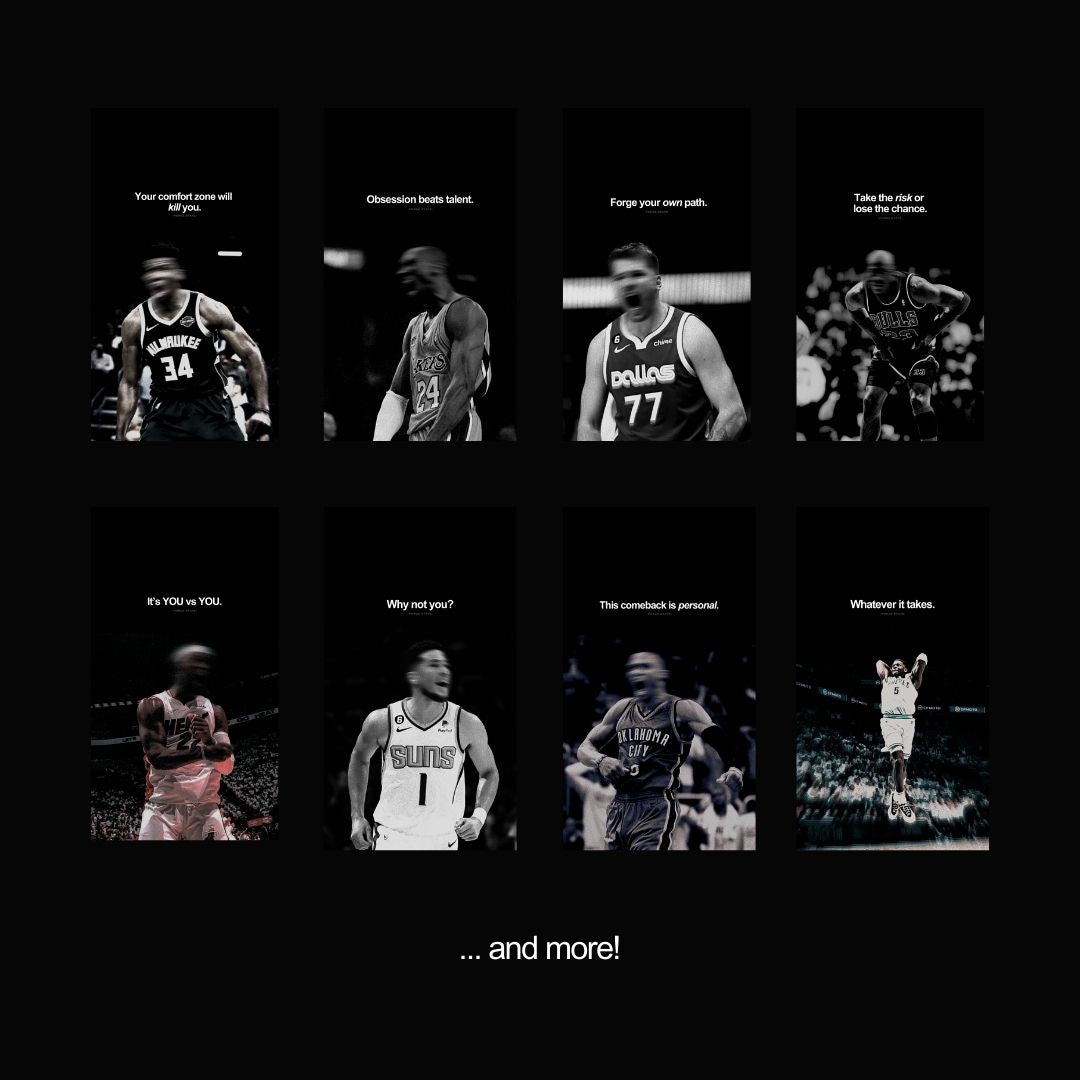 BLURRED - NBA Aesthetic Wallpaper Pack
