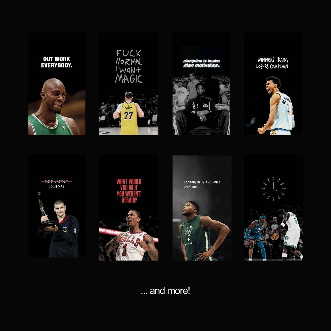 OVERTIME - NBA Graphic Wallpaper Pack